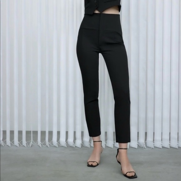 European Zara Cigarette Pants - Picture 2 of 9